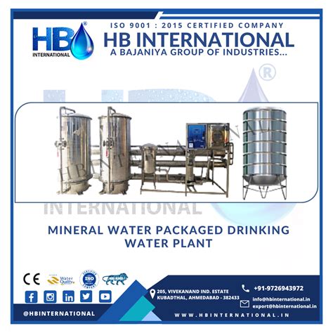 10000 Lph Ss Mineral Water Plant At ₹ 1850000 Ss Ro Plant In