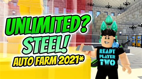 How To Build Best Steel Auto Farm In Roblox Island Youtube