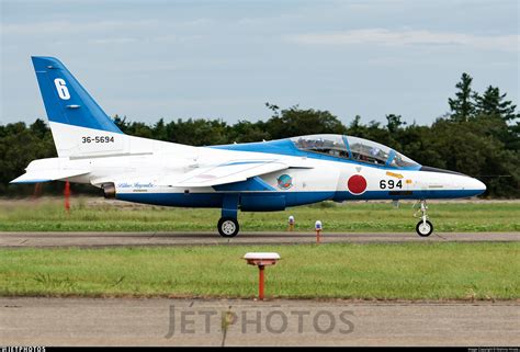 36 5694 Kawasaki T 4 Japan Air Self Defence Force Jasdf Nishina Hinata Jetphotos