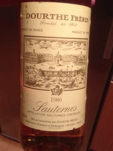 Dourthe Freres Sauternes Vivino