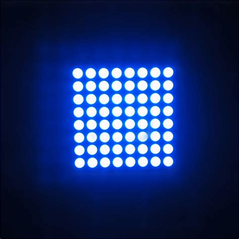 Rgb Led Matrix 8x8 Full Color Led Dot Matrix Display 38x38mm