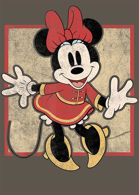 Disney Minnie Mouse Year Of The Mouse Portrait Digital Art By Tang Pho