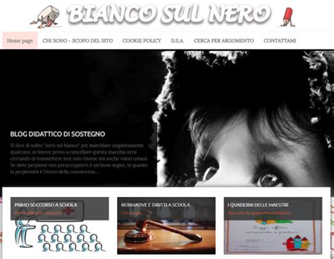 Bianco Sul Nero Blog Per Gli Insegnanti Di Sostegno E Non Solo