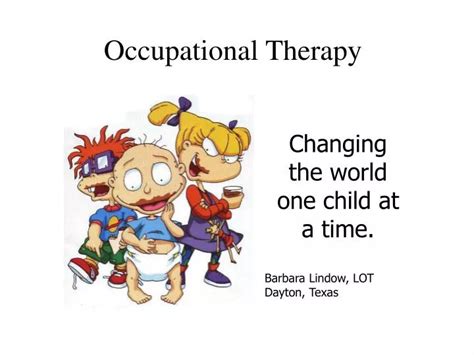 Ppt Occupational Therapy Powerpoint Presentation Free Download Id