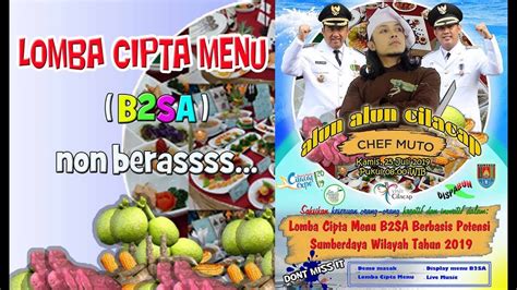 Lomba Cipta Menu Non Beras B2SA 2019 YouTube