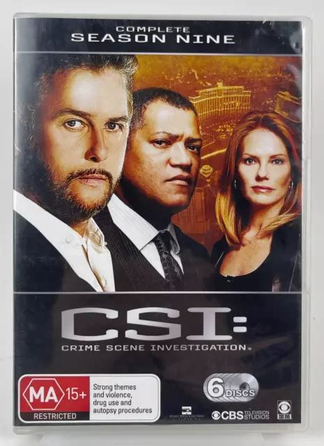 CSI CRIME SCENE Investigation Season 9 Complete DVD Box Set Region 4