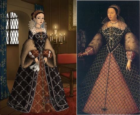 Catherine De Medici Outfit Kleider Tudor