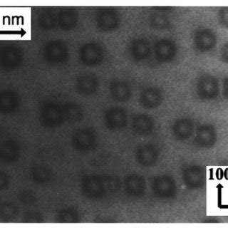 022 Bright Field Plan View Images Of Quantum Dots Formed By