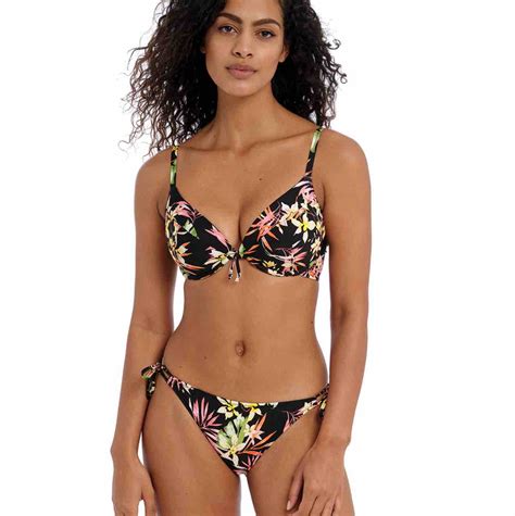 Freya Swim Savanna Sunset Tie Side Bikini Brief Storm In A D Cup AUS