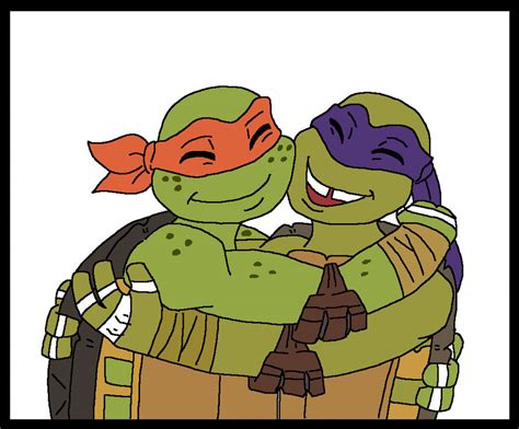 Donnie Mikey Cuddle By Mikeysbaby On Deviantart