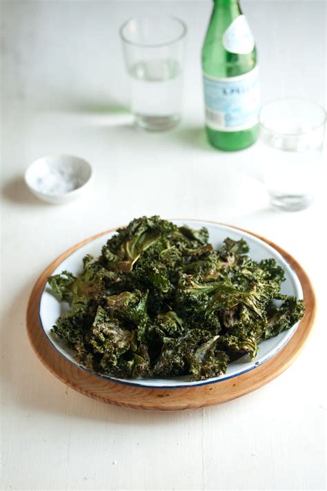 Crispy Kale Chips With Parmesan Drizzle And Dip