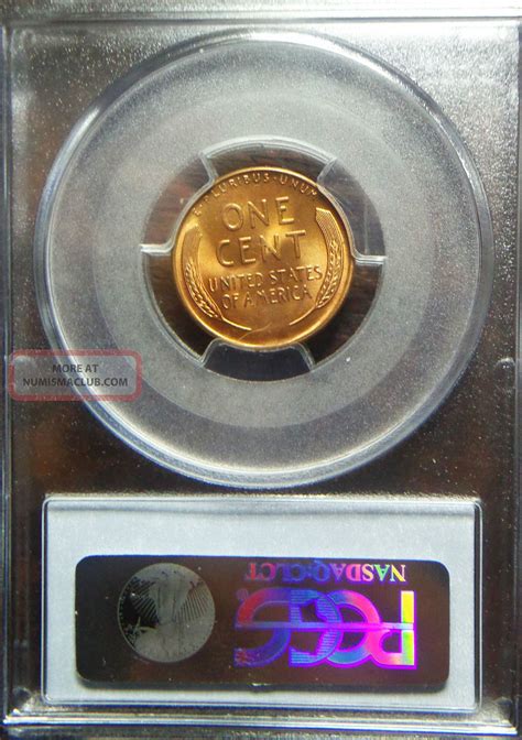 1946 D Lincoln Cent Wheat Cent Pcgs Ms 65 Rd 1c Red Wheat Penny
