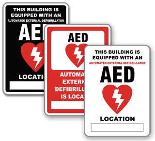 AED Signs for Sale | In Stock and Ready to Ship - SafetySign.com