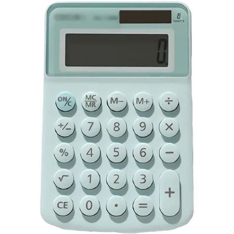 Multifonction Calculatrice D Affichage Chiffres Piles Solar Dual