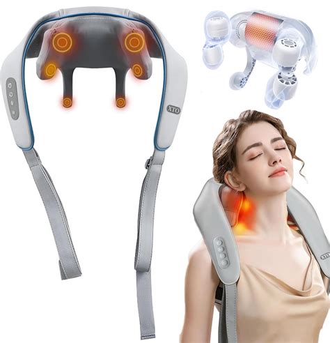 Xto Electric Neck Massager With Heat Neck And Shoulder