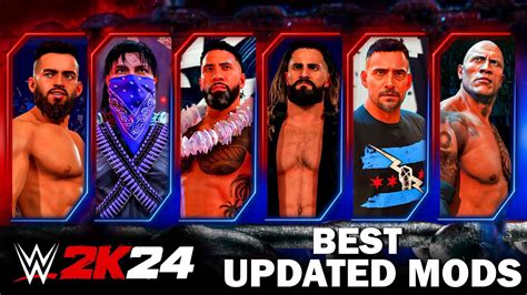 These Awesome Mods Look Like WWE2K24 YouTube