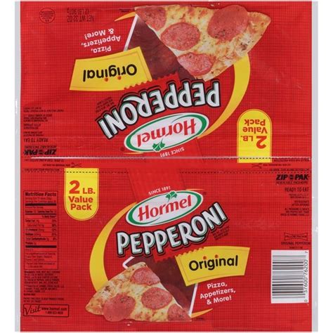 Hormel Original Pepperoni 2 Lb Instacart