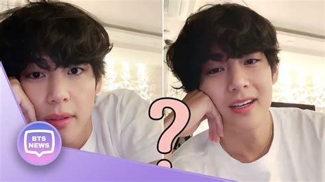 Btss V Reads A Flirty Comment From An Army During His Live Broadcast
