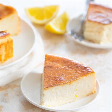 4 Ingredient Creamy Lemon Yogurt Cake No Flour Eggs Butter Or Oil Kirbie S Cravings