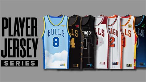 Chicago Bulls Launch Line of Player-Inspired Giveaway Jerseys