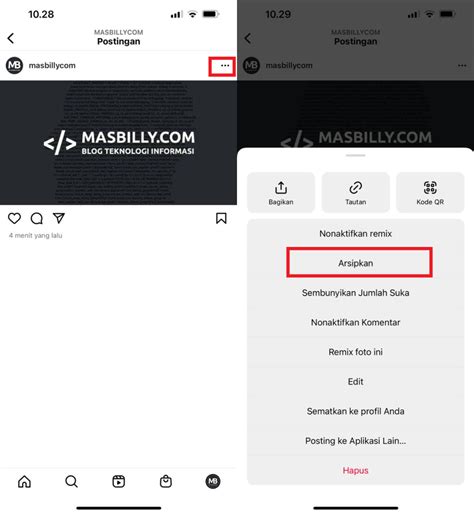 Tutorial Cara Melihat Arsip Postingan Di IG Mudah Dan Cepat