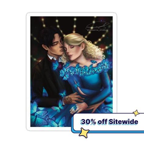 Tella And Legend Sticker For Sale By Procastle In 2023 Caraval Book
