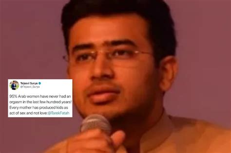 BJP MP Tejasvi Surya Faces Flak For Old Misogynistic Tweet On Arab