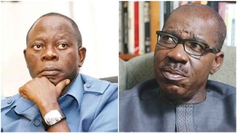 Edo Apc Chieftain Raises Alarm Over Obaseki Oshiomhole Rift Daily