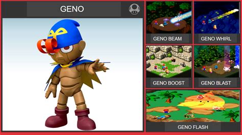 Geno Smash Bros Moveset Remastered By Williamheroofhyrule On Deviantart