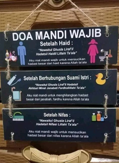 Cara Mandi Wajib Yang Betul Dan Ringkas Mengikut Jakim