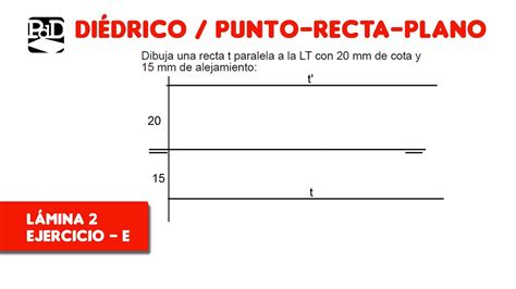 Pag E Punto Recta Plano Ejercicios De Sistema Di Drico Sdo Prp