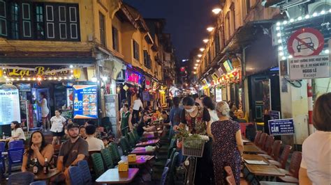 Ta Hien Beer Street Ha Noi Vietnam Youtube