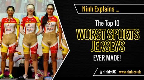 Top 10 Worst Sports Jerseys Ever Made Bad Uniforms Youtube