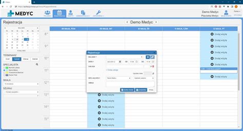 Rejestracja Pogram Do Rejestracji Pacjent W Medyc