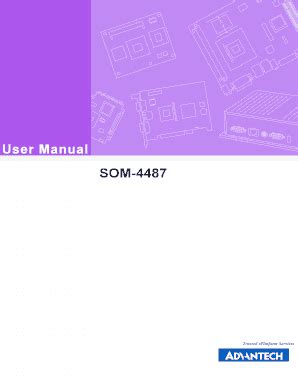 Fillable Online User Manual SOM 4487 Fax Email Print PdfFiller