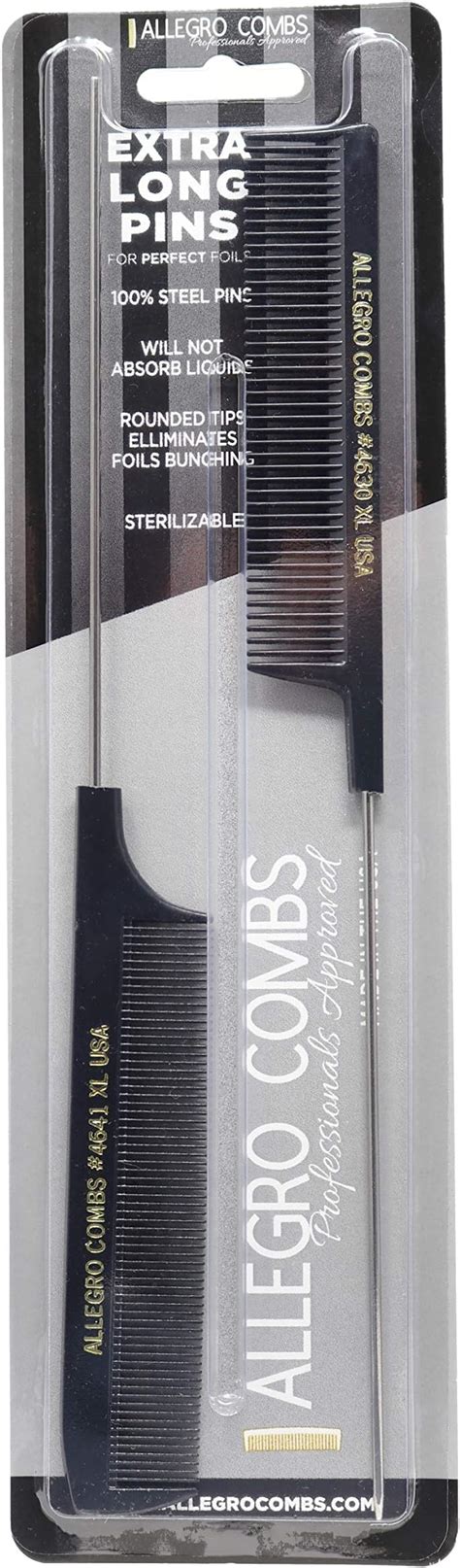 Amazon Allegro Combs Xl Pintail Rat Tail Combs Parting Combs