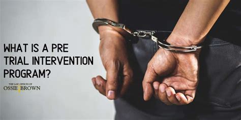 Pretrial Diversion Program Baton Rouge Pre Trial Intervention