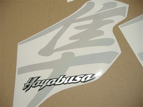 Suzuki Hayabusa St Gen Signal Light Reflective White Logo Decals