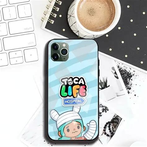 Toca Boca Toca Life World game etui na telefon szkło hartowane dla