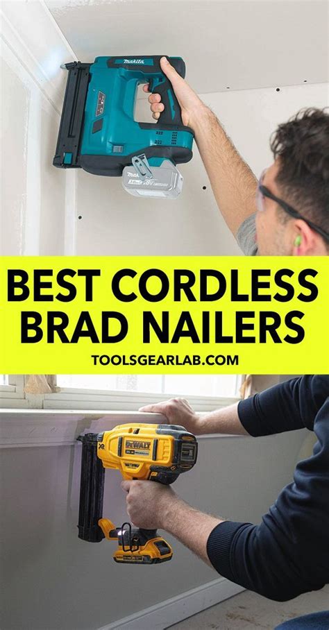 6 Best Cordless Brad Nailers Of 2023 Reviews Buying Guide Artofit