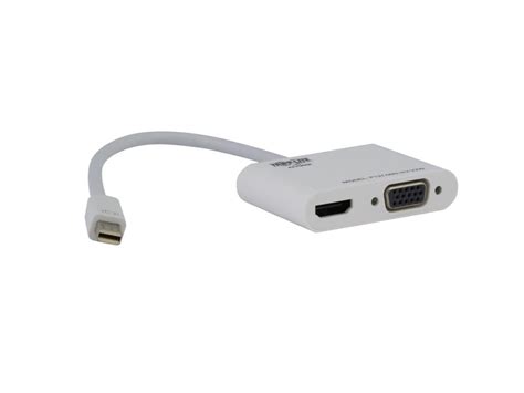 Tripp Lite P137 06n Hv V2w Mini Displayport To Hdmi Vga 4k Adapter