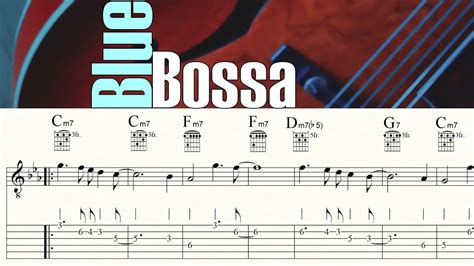 Blue Bossa Guitar Chords