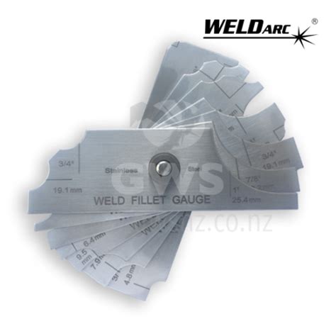 WELDarc Weld Fillet Gauge MI WG 11 Global Welding Supplies