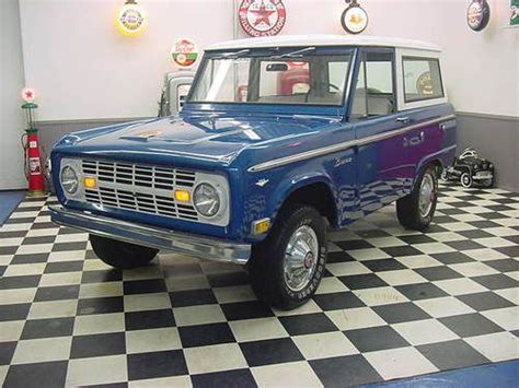 Sell Used 68 Ford Bronco 4x4 Original Uncut 289ci Very Nice In