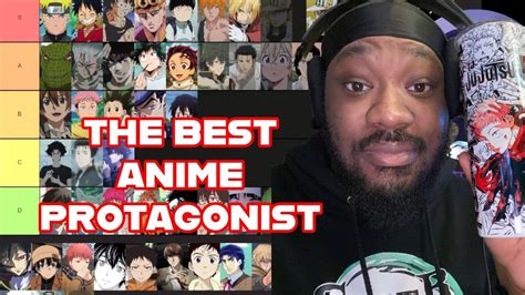 THE BEST ANIME PROTAGONIST TIER LIST YouTube