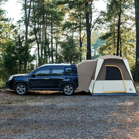 Timber Ridge 5 Person Suv Tent With Movie Screen Weather Resistant Portable For Car