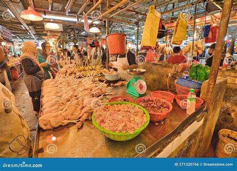 Chow Kit Road Wet Market Of Kuala Lumpur Editorial Photo Image Of