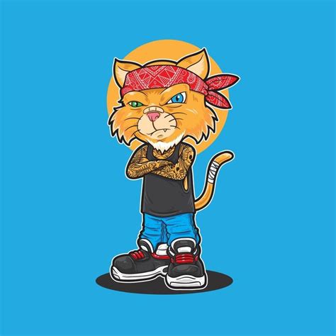 Cartoon gangster cat mascot | Cartoon girl drawing, Cartoon, Cover art ...