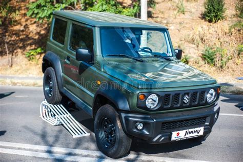 Galati Romania September Green Army Style Suzuki Jimny