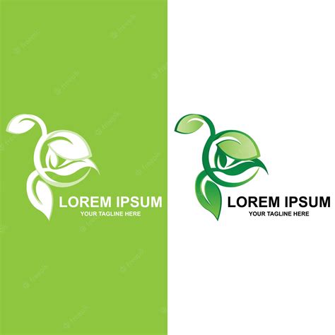 Premium Vector Premium Quality Green Leaf Plant Logo Vector Symbol